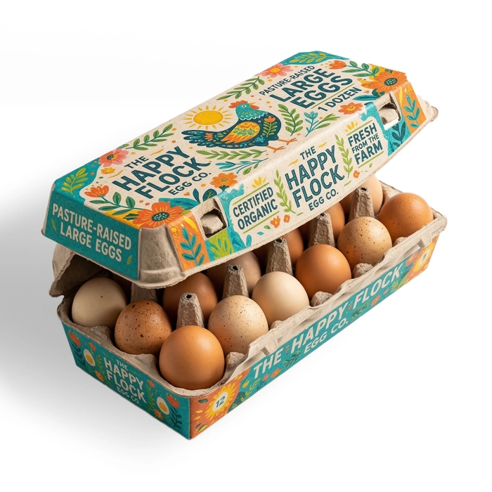 Custom Egg Carton 